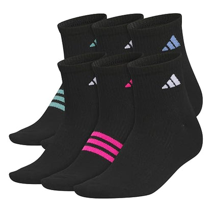 adidas Women's Superlite 3.0 6-pack Quarter Calcetín de cuarto Mujer