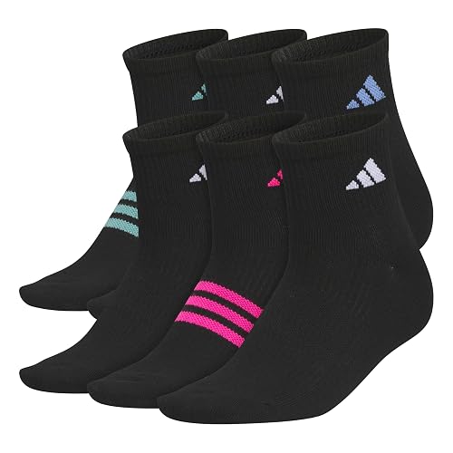 adidas Women's Superlite 3.0 6-pack Quarter Calcetín de cuarto Mujer