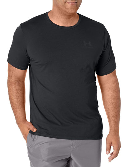 Under Armour Sportstyle Left Chest Camiseta de Entrenamiento para Hombre - Negro - XL
