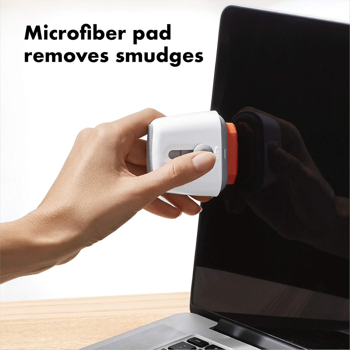 OXO Good Grips Sweep & Swipe Limpiador para Laptop, Blanco, Talla única