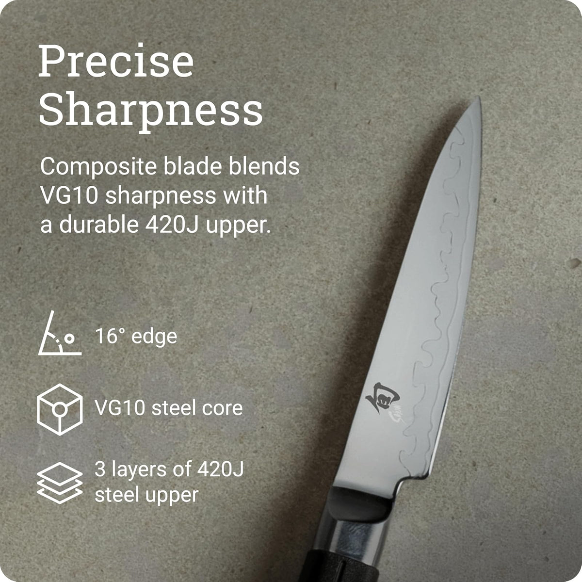 Shun Cutlery Sora - Cuchillo de pelar de 3.5 pulgadas, pequeño y ágil para pelar, desbrozar, recortar y más, cuchillo de corte preciso, cuchillo de cocina japonés hecho a mano