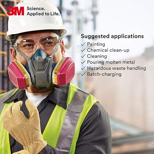 3M - Cartucho/filtro Multi Gas/Vapor 60926, protección respiratoria P100 (paquete de 2)