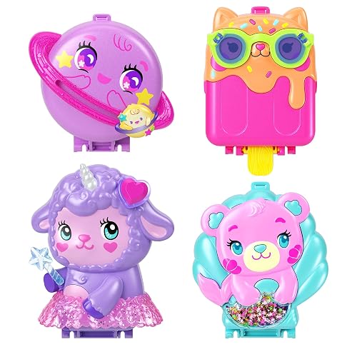 Polly Pocket Set de Juego Mundo de Compactos de Polly para niñas de 4 años en adelante