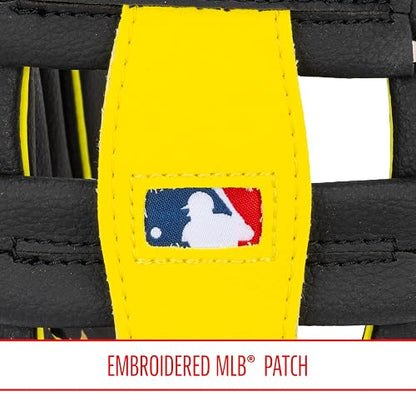 Franklin Sports MLB Youth Teeball Glove and Ball Set - Kids Baseball and Teeball Glove and Ball - Perfect First Kids Glove - 9.5\