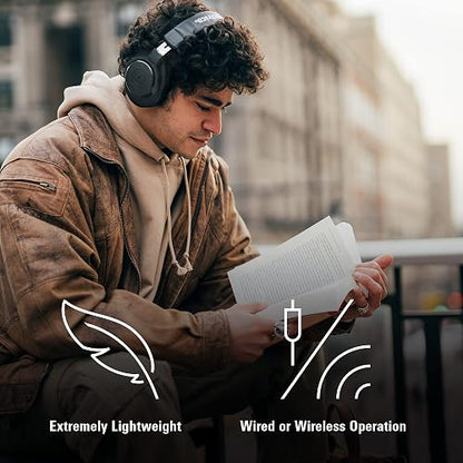Audio-Technica ATH-M20xBT Auriculares inalámbricos sobre la Oreja