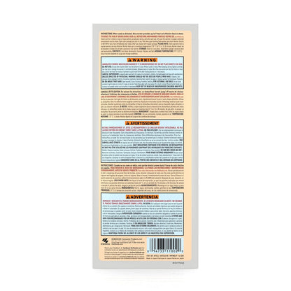 HotHands Calentadores de pies con Plantilla, de Larga duración, Seguros y Naturales, sin Olor, activados por Aire, hasta 9 Horas de Calor, 16 Pares, Color Negro