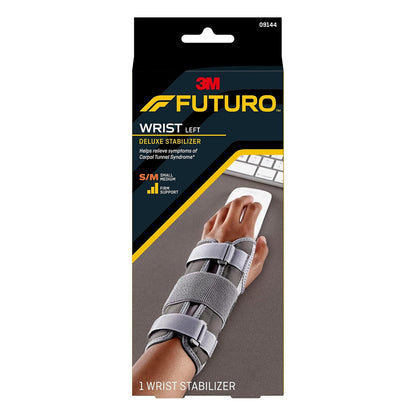 Futuro Estabilizador de Muñeca con Soporte Palmar y Dorsal, Síndrome del Túnel Carpiano, Pequeño/Mediano