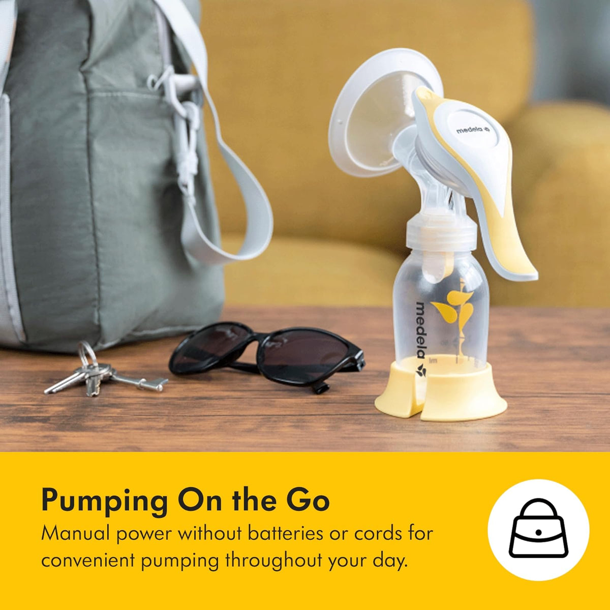 Medela | Kit de Lactancia | Incluye Extractor Manual Harmony y Recolector de Silicona para Leche Materna | Libre de BPA