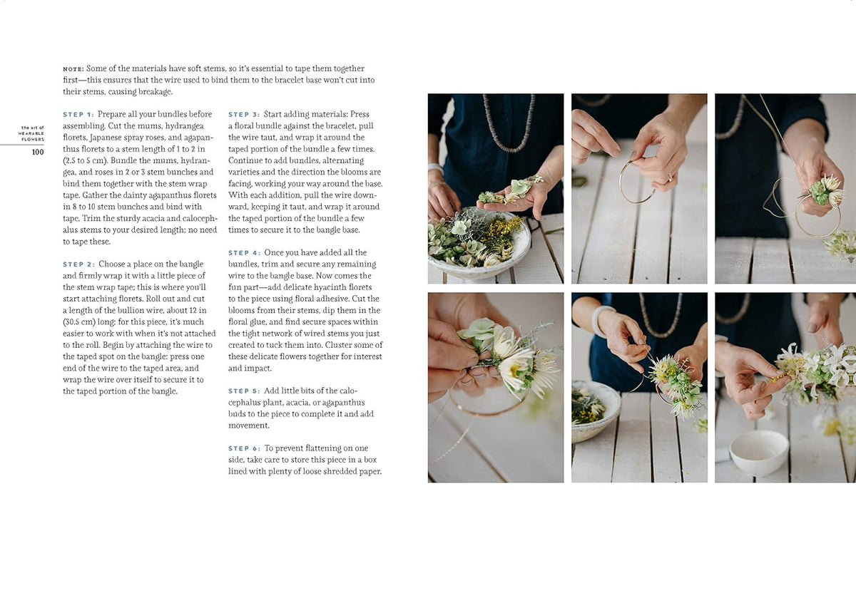 The Art of Wearable Flowers: Floral Rings, Bracelets, Earrings, Necklaces, and More