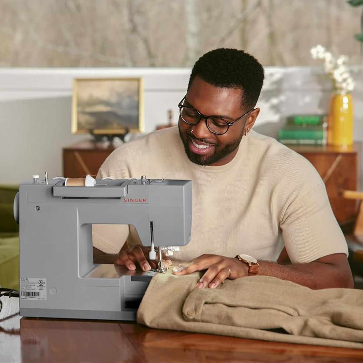 Singer Máquina de Coser 4432 | Gris, kit de accesorios incluido, 110 aplicaciones de puntada, perfecta para principiantes