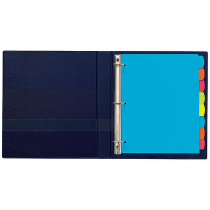 Avery Big Tab Write & Erase Divisores de plástico duradero, juego de 8 pestañas, brillos multicolores, 3 juegos (21210)