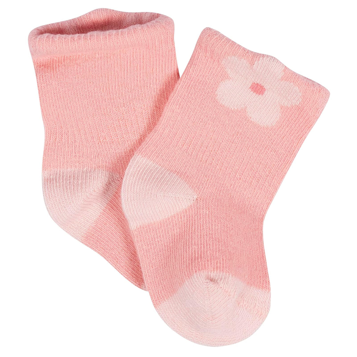 Gerber 8-pair Wiggle-proof Sock Calcetines a prueba de enredos Unisex bebé