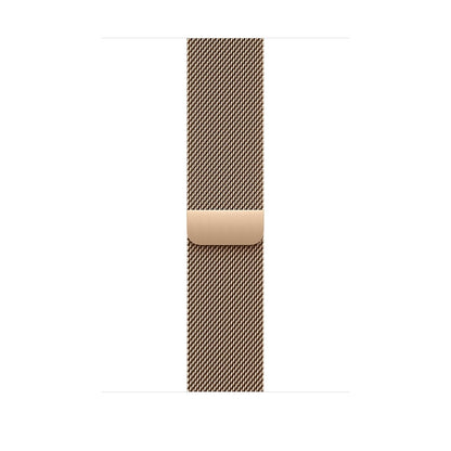 Apple Watch Band Correa Milanese Loop de Malla de Acero - 46mm - M - L para muñecas de 150 a 200mm - Oro
