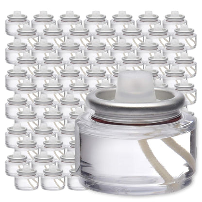 Hollowick Velas Líquidas Desechables para Portavelas - 90 Pack - 8 horas