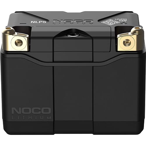 NOCO Lithium NLP5: Batería de Motocicleta 12V Ultraligera de Litio – Grupo 5 – 2Ah – 250A de Arranque – BMS Inteligente – Certificación UL