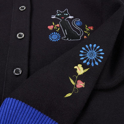 Loungefly Coraline Cat Dragonfly Collared Cardigan