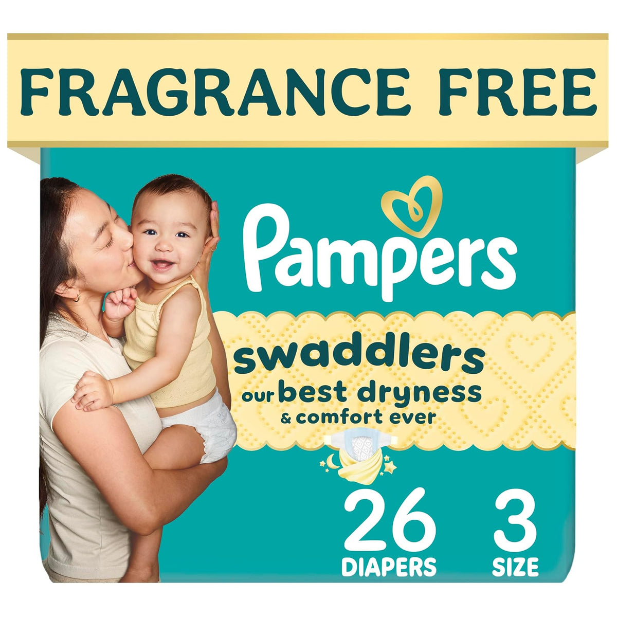 Pampers Swaddlers Pañal Desechable Talla 6, 16 Piezas - Talla 3 (26 Unidad) - 26.0