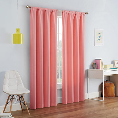 Eclipse Kendall Panel de Cortina Blackout Térmica - Rosado - 106.7An x 137.2Al cm (1 Paneles)