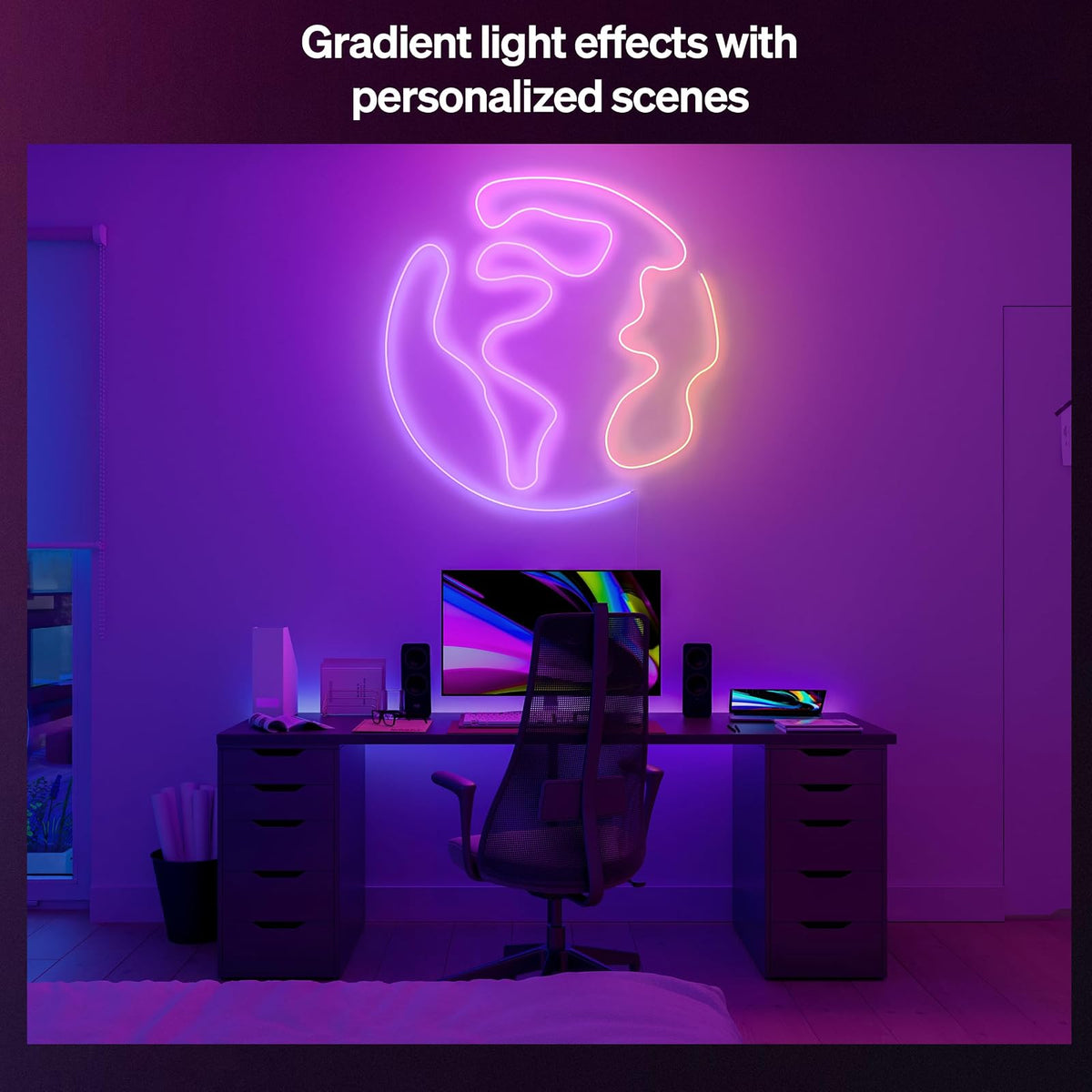 Philips Hue Tira LED Inteligente Essential 5 Metros Luz Multicolor Compatible con Alexa y WiFi