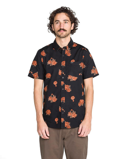 Volcom - Camisa Tejida de Manga Corta