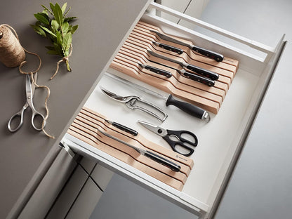 WÜSTHOF Chaira de Acero para Afilar Cuchillos de Cocina Profesionales, Afilador de Cuchillos Manual y Asentador de Filo, 10" (25.4 cm)