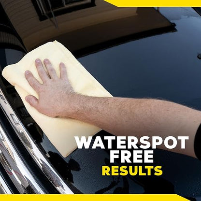 Meguiar's Ultimate Lavado y Cera sin Agua 128 onzas | Lavado de automóvil sin agua y cera sin remolinos ni rasguños. Fácil mantenimiento del automóvil, no requiere agua