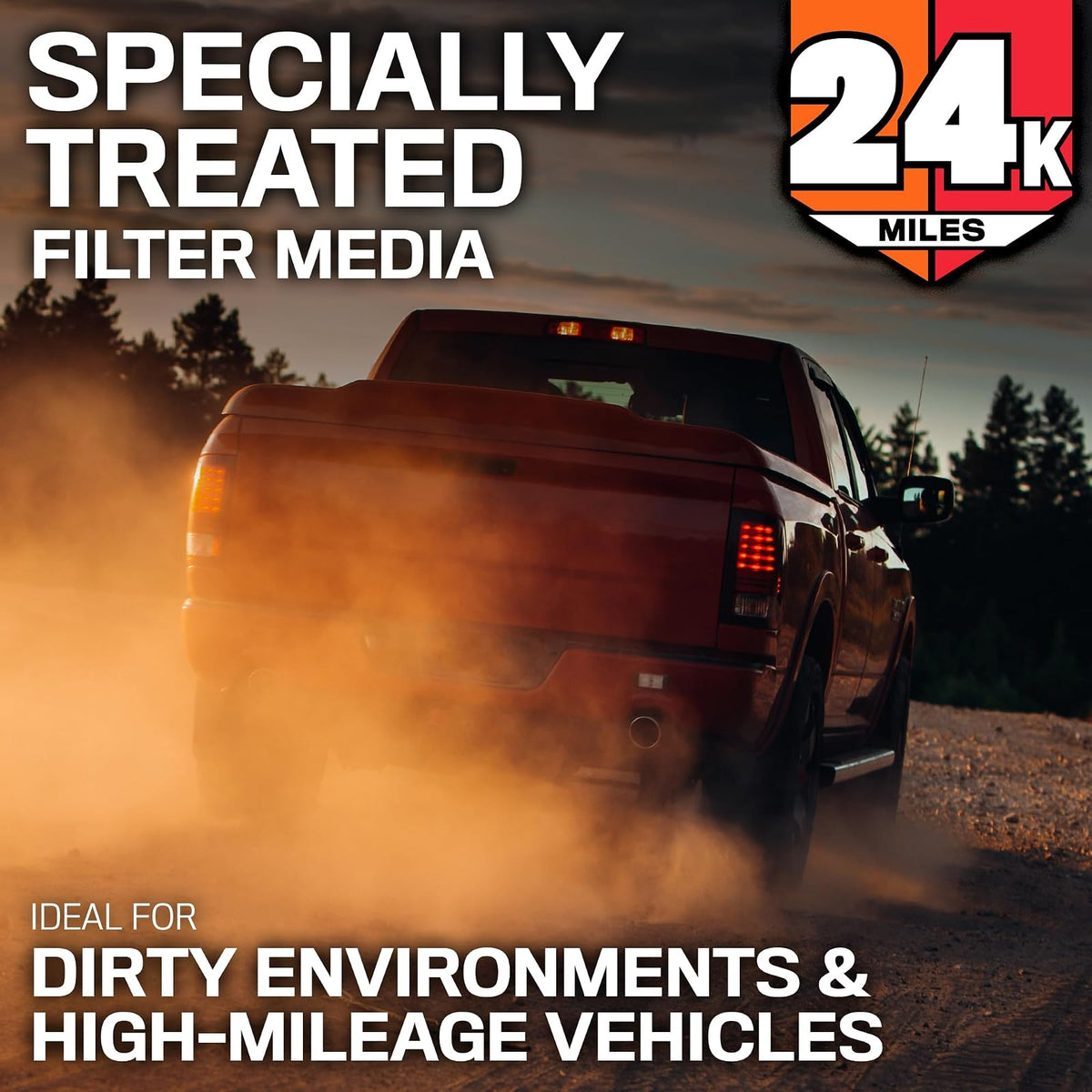 K&N KNF-2993 Filtro de Aire del Motor Vida Extendida 24000 Millas Compatible con Ford/Lincoln/Volvo C-Max/Escape/Focus/Kuga/MKC/V40/V70 2007-2019