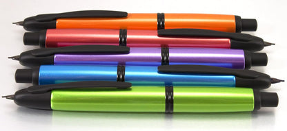 Pilot Vanishing Point Metallic, Pluma Fuente Retráctil Naranja, Tinta Líquida Azul, Mediano, Estuche 1 Pieza (61092)