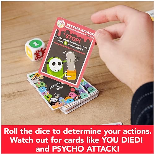 Dumb Ways to Die Card Game Based on The Viral Video, Card Games for Adults | Party Games | Adult Games | Fun Games, for Families & Kids Ages 12 and up