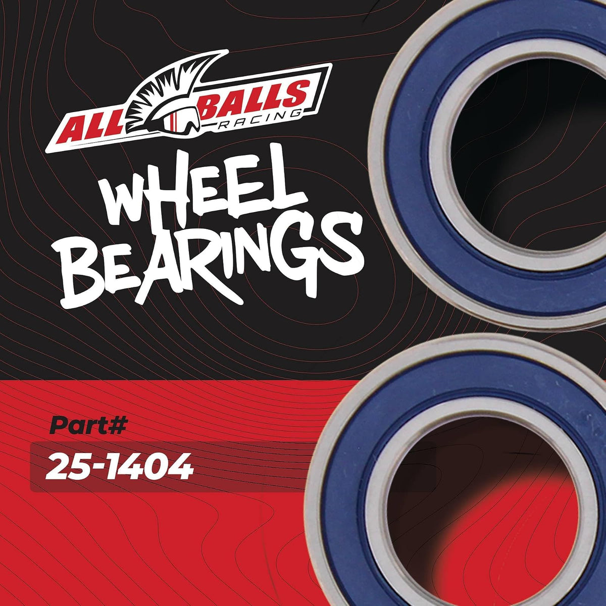All Balls Racing 25-1404 Kit de Junta de Rodamiento de Rueda para Kawasaki y Yamaha