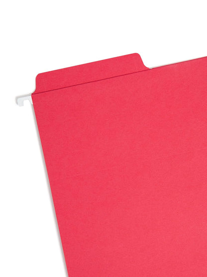 Smead - Fólder para colgar con pestañas, Primary Color Assortment, Carta