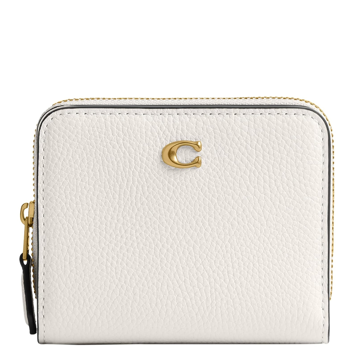 COACH Billetera para mujer, B4/Tan Rust, Una talla, Billetera plegable - Talla Única - Guijarro de gis