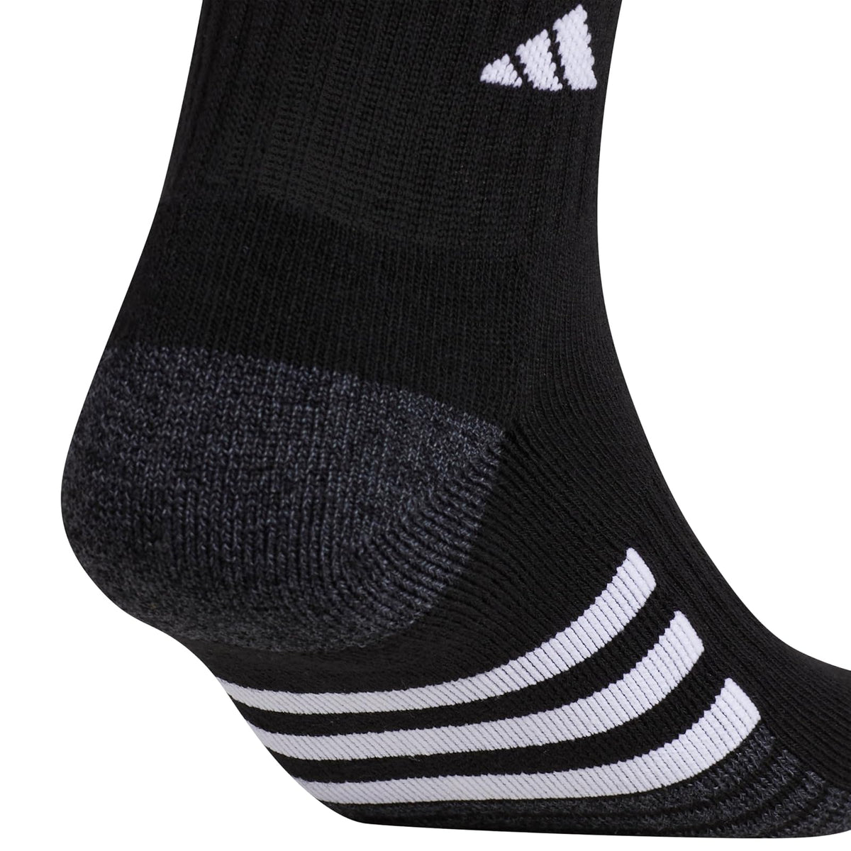 Adidas Calcetines acolchados de un cuarto, para hombre, paquete de 3 pares
