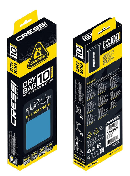 Cressi Bolsa seca impermeable para actividades de deportes acuáticos