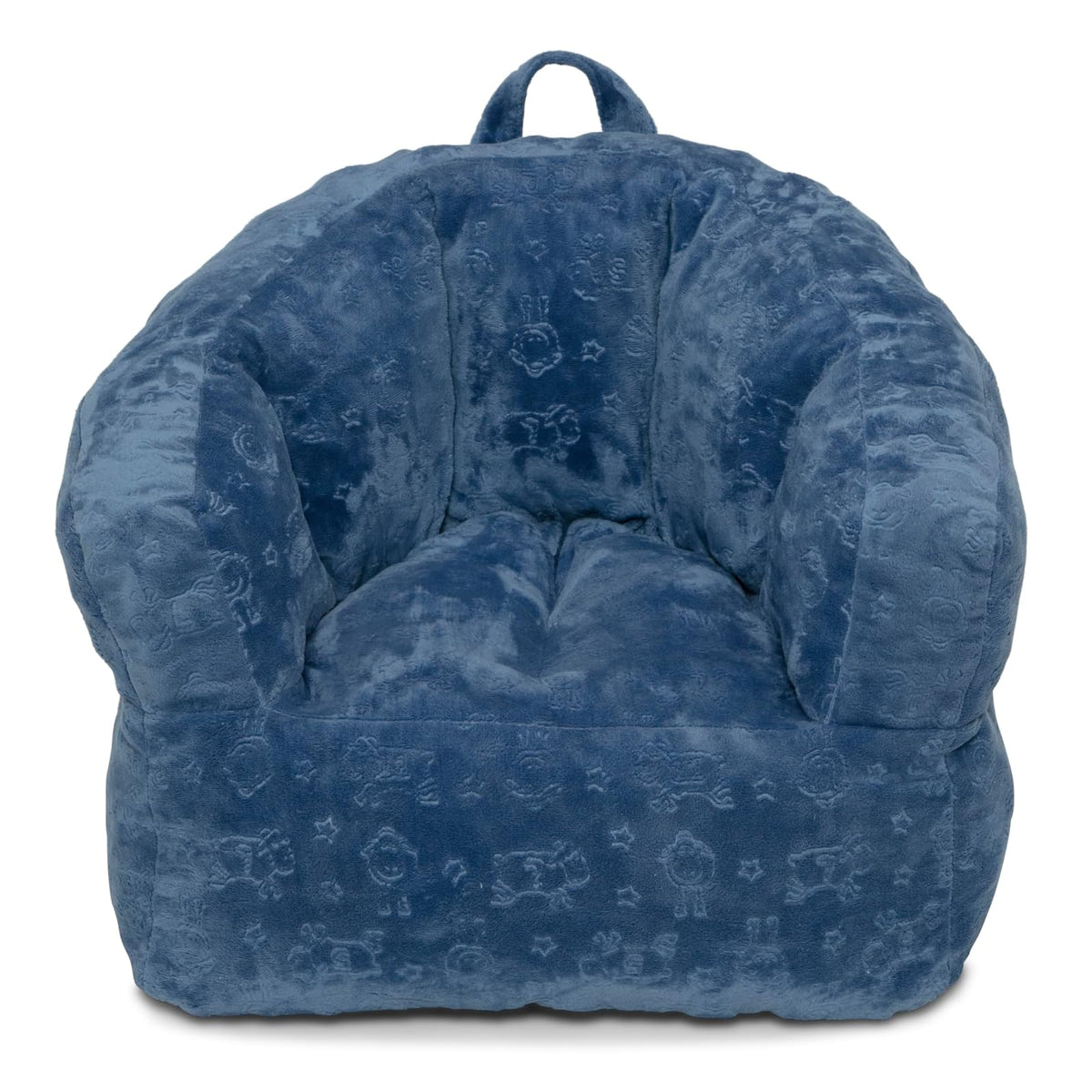 Delta Children - Serta Kids - Silla de felpa para niños, color azul vaquero