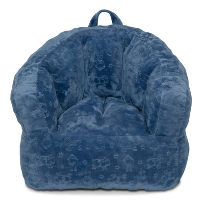 Delta Children - Serta Kids - Silla de felpa para niños, color azul vaquero