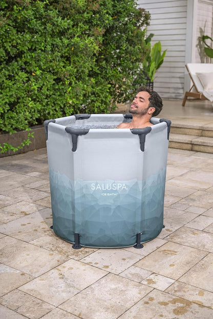 SaluSpa Glacial Dip Cold Plunge Recovery Ice Bath Pod 1 Persona