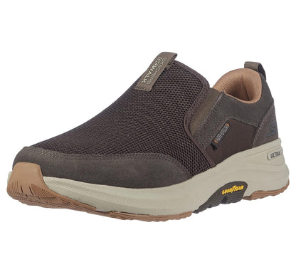 Skechers Go Walk Outdoors Tenis sin Cordones para Caminar Hombre - 29.5 cm - Marrón