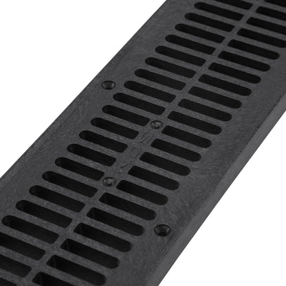 NDS 243 2' Speed-D Channel Drain Grate, Black