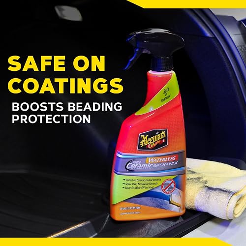 Meguiar's Hybrid Ceramic Waterless Wash & Wax G251024, 24 oz