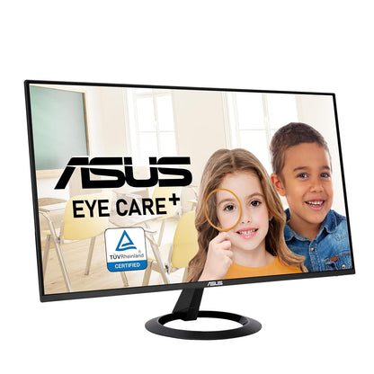 ASUS Monitor Eye Care VZ27EHF 27P LED IPS 1920X1080 100HZ SIN Marco VZ27EHF | 27", IPS FHD 1920x1080, 100Hz, 1ms MPRT, Adaptive-Sync, diseño sin marcos, Eye Care+, Flicker-free y luz azul baja, HDMI