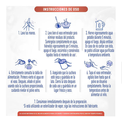 NAN 3 Expert Pro Sin Lactosa Alimento Para Niños Con Hierro 1 Año Lata 400g