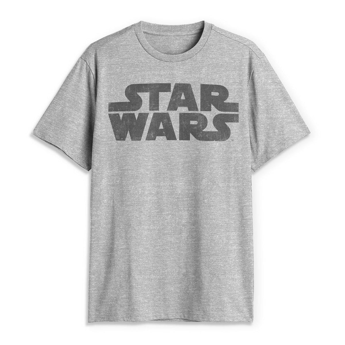 STAR WARS - Playera de Manga Corta con Logotipo más Simple para Hombre