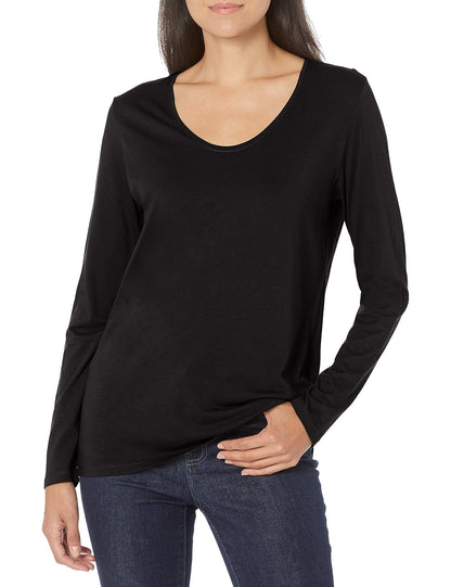 Pendleton Playera de Manga Larga. Camiseta para Mujer