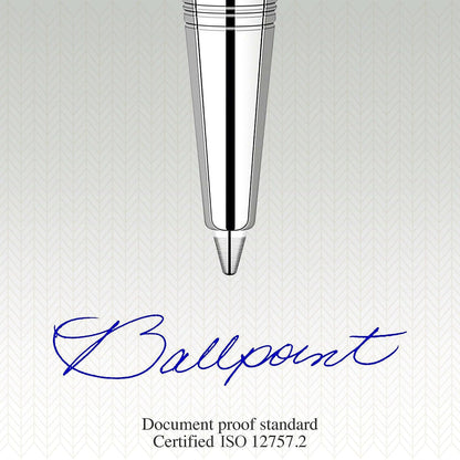 Parker Quinkflow - Recambio de tinta para bolígrafo de punta media, color azul, 10 unidades