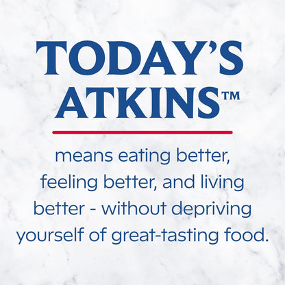 Atkins Strong Shakes Sabor Chocolate con Cacahuate | 30g de Proteína | Bebida RTD | Pack de 12 Piezas (325ml c/u)