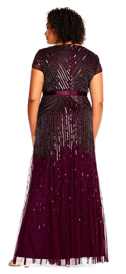 Adrianna Papell Vestido Largo