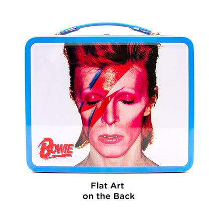 AQUARIUS David Bowie Aladdin Sane Fun Box - Caja de almacenamiento resistente con mango de plástico y cubierta frontal en relieve, producto oficial y regalo coleccionable
