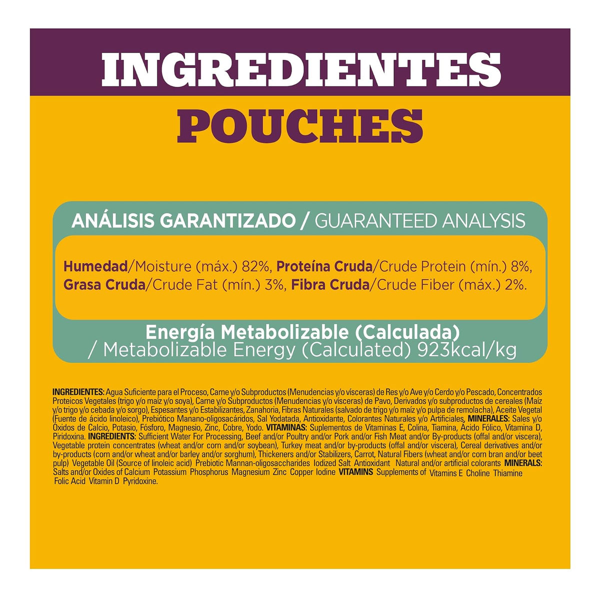 Pedigree - Sobres para Perro Adulto Pancita Saludable, Sabor Pavo y Zanahoria, Omega 6, Zinc, Vitaminas y Minerales, 24 Sobres, 100g c/u