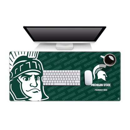 YouTheFan NCAA Michigan State Spartans Logo Series Desk Pad - Michigan State Spartans